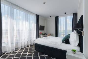 Фото номера Апартаменты с террасой Отель Hotel Lantier г. Бытом 4
