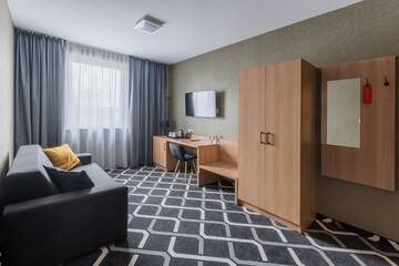Фото номера Двухместный номер Делюкс с 1 кроватью Отель Hotel Lantier г. Бытом 4