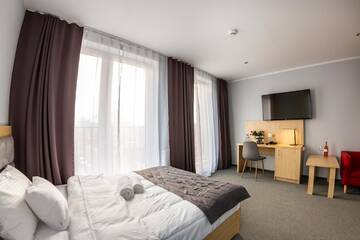 Фото номера Стандартный одноместный номер Отель Seven Hotel Bytom - Katowice г. Бытом 3